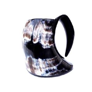 Taza de cerveza de cuerno de búfalo con diseño de grabado láser de calidad premium, con asa resistente, regalo hecho a mano, tazas de cuerno para beber cerveza - Product Image 3