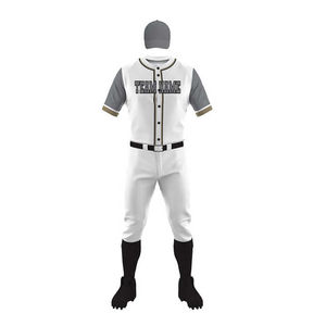 Uniforme de Béisbol Personalizado para Hombre, Jersey y Pantalones, Ropa Deportiva, Uniforme de Béisbol de Manga Larga B - Product Image 1