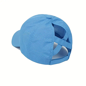 White Breathable Adjustable Sport <b>Cap</b> Unisex Summer <b>Baseball</b> Hat Adult Casual Wear - Product Image 5