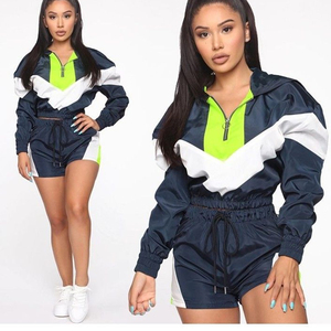 women Reflective <b>Jacket</b> Pants short set Waterproof Windbreaker Streetwear <b>Tech</b> <b>wear</b> Custom Logo OEM - Product Image 6