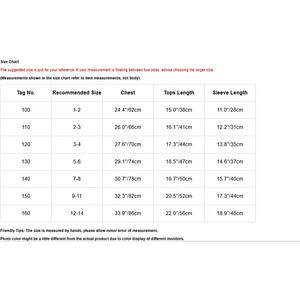 T-shirt unisexe pour enfants, brillant et métallisé, coupe ample, pour usage quotidien, costumes de spectacle scolaire, fête, anniversaire, photographie, danse - Product Image 6