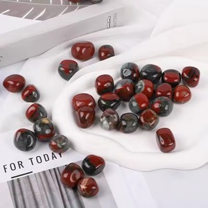 Vente en gros de cabochons en agate dendritique noire naturelle, pierre précieuse africaine de type Bloodstone, pour la fabrication de bijoux - Product Image 6