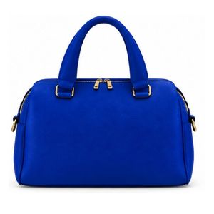 Women Blue Duffle <b>Bag</b> Large Capacity Travel Handbag Fashion Carry Tote <b>Bag</b> With Shoulder Strap Luxury Storage Design - Product Image 2