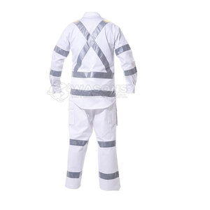 Conjunto de Uniforme de Trabajo, Tela Resistente, Ajuste Cómodo, Diseño Profesional, Apto para Uso Industrial y Diario - Product Image 6