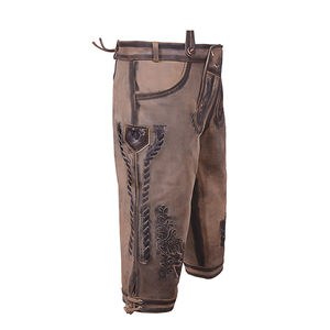 Pantalones Cortos Bávaros de Cuero para Hombre, Diseño Moderno y Elegante, Hechos a Medida, Calidad Premium, Transpirables - Product Image 6