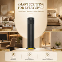 Diffuseur d'arômes électrique sans eau en forme de tour de bureau, nébuliseur silencieux portable pour hôtel et usage domestique