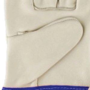 Top Cotton Welding <b>Gloves</b> Long Gauntlet Style Safety Cuff 16 oz Thickness 16 Inch Length Breathable Latex-free Forearm - Product Image 2