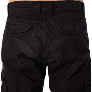 Everyday Men <b>Cargo</b> <b>Shorts</b> Comfortable Cotton Blend Knee Length Design For Casual Wear And Outdoor Activities - Product Image 5