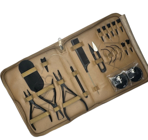 Kit Profesional de Herramientas para Extensiones de Cabello Microlink, Alicates de Acero Inoxidable Negro con Aguja de Bucle, Pinzas de Seccionamiento y Peine de Cola de Rata - Product Image 6