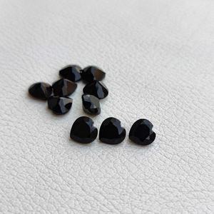 3/4/5/6/7/8/9/10mm espinela negra Natural facetada corte de corazón venta al por mayor piedras preciosas sueltas para la fabricación de joyas productos calientes hechos a mano 2025 - Product Image 6