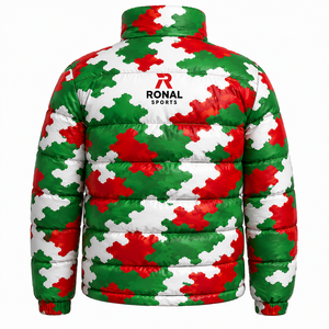 Blouson matelassé léger et pliable pour homme, en toile, à capuche, personnalisé, chaud pour l'hiver, en promotion 2026 - Product Image 2
