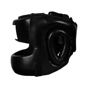 Protector de Cabeza para Boxeo, Precio de Fábrica, Cuero PU, Unisex, Protección para Adultos, Color Negro Sólido, Casco Deportivo - Product Image 6