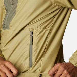 New Arrival Color <b>Block</b> Split Windbreaker Waterproof Jacket Mens Hooded Anorak Jacket - Product Image 6