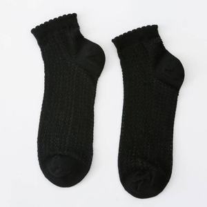 Chaussettes basses pour femmes du Vietnam, style vintage élégant, en coton tricoté, douces, à volants, vente en gros, haute qualité pour usage quotidien - Product Image 4