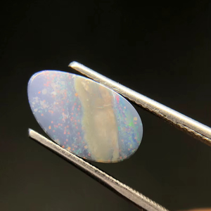 Opale naturelle australienne cabochon, gemme à feu arc-en-ciel et à reflets éclatants, opale en vrac pour la vente en gros - Product Image 1