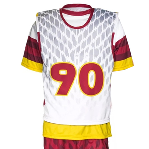 Uniforme de Lacrosse para Hombre con Estampado Digital, Manga Corta, 100% Poliéster, Transpirable, en Oferta, Tendencia, Precio Razonable, la Mejor Calidad - Product Image 3