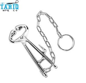 Soporte Nasal Veterinario Reutilizable de Acero Inoxidable para Ganado, Manipulación Segura de Animales Grandes, TARIQ MFG CO - Product Image 4