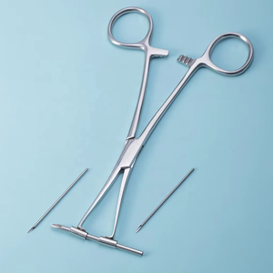 Pinzas Profesionales para Perforación de Septum de 6 Pulgadas, Acero Inoxidable, con Extremos Abiertos, Herramientas Profesionales para Perforación Corporal, Aprobadas por CE e ISO - Product Image 2