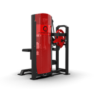 Máquina de Ejercicio Comercial de Acero para Gimnasio, para Fortalecimiento de Brazos y Abdominales, Modelo QPABC53, Colores Personalizables, Caja de Madera, Peso 120 kg