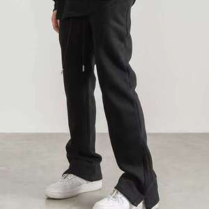 <b>Men's</b> Pants Washed Fleece Joggers <b>Men</b> Sweatpants Drawstring French Terry Baggy Stacked <b>Flare</b> <b>Men</b> TrouserOEM Breathable - Product Image 4
