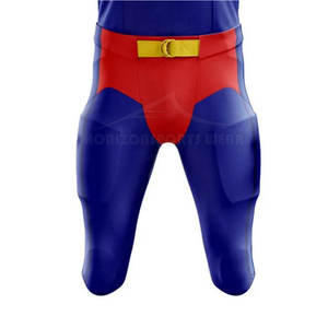 Uniforme de football américain léger, durable et respirant, options personnalisables, fabriqué en tissu mesh polyester pour les matchs de compétition - Product Image 4