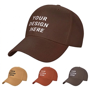 Custom Embroidered Baseball Cap 6-Panel Adjustable Cotton Hat Unisex Casual <b>Red</b> Yellow Blue Design Front Panel - Product Image 3