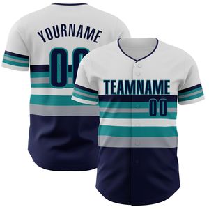 Maillot de baseball unisexe à manches courtes, boutonné sur le devant, imprimé par sublimation, respirant, anti-humidité, en polyester, avec nom d'équipe, pour adulte, athlétique - Product Image 6