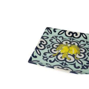 Assiettes à dessert en céramique Excelsa Amalfi 18x2x18 cm multicolores - Product Image 2