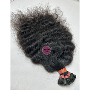 Arrow Exim ผมเลมี่อินเดียปลายผมต่อผมแบบหยิกเดียวสีดำ - Product Image 3