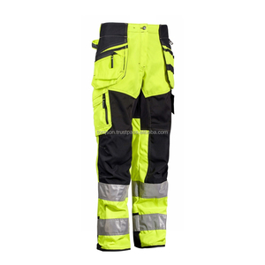Pantalon de travail robuste pour l'extérieur, coupe ajustable, poches fonctionnelles, pour les professionnels de l'entretien, grandes tailles - Product Image 5