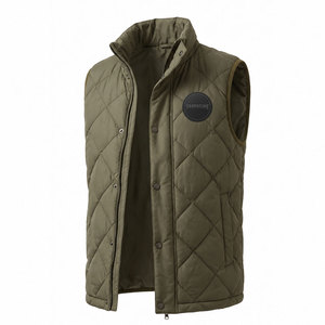 OEM Custom Service Puffer <b>Vest</b> For <b>Men's</b> Daily Use Easily Wear Warmth Material Good Look Puffer <b>Vest</b> For <b>Men's</b> - Product Image 1
