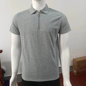 เสื้อโปโลแขนสั้นผู้ชาย น้ำหนักเบา ซิปครึ่งตัว ผ้าโพลีเอสเตอร์ 100% กันยับ ระบายอากาศดี เหมาะสำหรับเล่นกอล์ฟ - Product Image 5