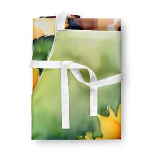 Delantal de acuarela de girasoles Multicolor grande, servidor de cocina Unisex para cocinar, manualidades para hornear, jardinería para adultos, hombres y mujeres - Product Image 3