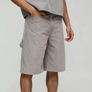 กางเกงยีนส์ขาสั้นผู้ชายทรงฮิปสเตอร์ ผลิตจากผ้าเดนิมที่เป็นมิตรต่อสิ่งแวดล้อม เหมาะสำหรับแฟชั่นฤดูร้อน ใส่สบายทุกวัน ผลิตโดยผู้ผลิต OEM จากปากีสถานโดยตรง - Product Image 5