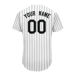 Maillot de baseball personnalisé pour homme, design classique, matière en mesh respirante, manches courtes, séchage rapide, personnalisable, boutonné - Product Image 4
