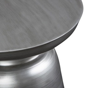 Vero Studio Modern Metal Coffee <b>Table</b> With Round Top Industrial Design Living Room Furniture Handmade Decorative <b>End</b> <b>Table</b> - Product Image 5