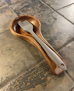 Wholesale Natural Bamboo Wooden Spoon Long Handle Durable Reusable Kitchen Cooking Utensils Set - Product Image 4