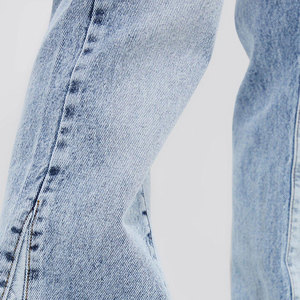 Pantalon en jean ample pour homme, design personnalisé, streetwear d'été, mode vintage, décontracté, denim délavé - Product Image 4