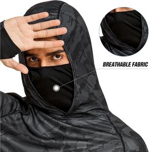 Haut de pêche respirant et léger avec logo personnalisé, anti-transpiration, ultra-respirant, chemises de pêche camouflage de qualité supérieure pour pêcheurs - Product Image 5