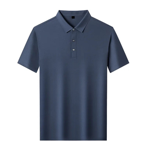 Chemises polo pour hommes de haute qualité à manches courtes avec boutons, 100% coton, tissus doux, confortables et respirants à bon prix - Product Image 1