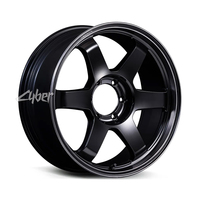 Jantes en alliage d'aluminium forgé pour RAYS TE37 ultra LARGE P.C.D. Black Shadow TOYOTA HIACE PRADO HILUX FORD F150 BRONCO RAPTOR