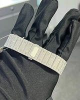 Montre de luxe en acier inoxydable avec mouvement analogique, luminescente, unisexe, bracelet à fermoir pliant, bijoux de mode