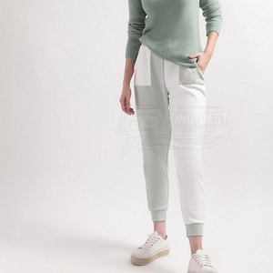 2026 Reasonable Price Customized Women's Mid Waist 100% Cotton Eco-Friendly & Breathable Casual Streetwear <b>Trousers</b> - Product Image 4