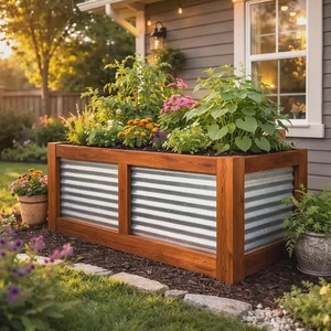 Maceta de Metal con Recubrimiento de Polvo, Marca MTK, Decoración Ecológica para el Hogar, Organizador de Balcón Brillante, Macetero Vintage Hecho a Mano - Product Image 2