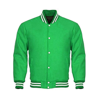 Veste varsity noire pour homme avec bordure orange, manches en cuir PU, boutons sur le devant, coupe classique, vêtements décontractés d'automne