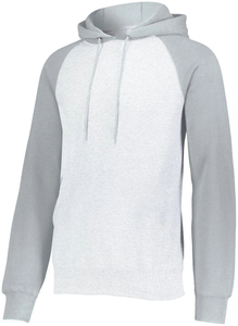 Sudadera con Capucha Naranja Sólida para Hombre, Sudadera con Mangas Raglán y Bolsillo, Top Informal de Manga Larga - Product Image 5