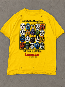 Custom Distressed Ringer T Shirt Men Regular Fit <b>Graphic</b> Print 100% Cotton 300g Fleece <b>Vintage</b> Washed Streetwear <b>Tee</b> OEM ODM - Product Image 5