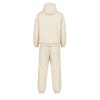 Ensemble coupe-vent personnalisé pour hommes, veste et pantalon légers en polyester, vêtements de sport pour la course et l'entraînement, fournisseur OEM ODM en gros