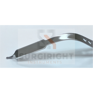 Elevador de Cadera Inferior Hohmann Curvo Largo de 22 mm y 40 cm, Retractor Ortopédico Manual de Acero Inoxidable de Alta Calidad con Certificación CE - Product Image 5