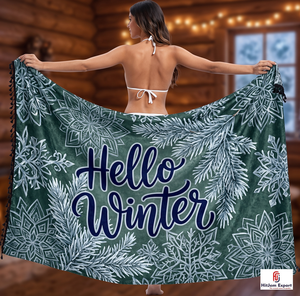 Pareo Hawaiano Polinesio Personalizado de Moda, Envoltura de Playa Ligera, Ropa Tropical para Resort, Proveedor y Exportador de Tejidos OEM ODM - Product Image 6